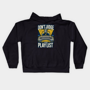 Blues Rhythm: A Playlist’s Tale Kids Hoodie